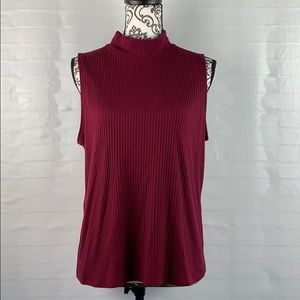 CITY STREETS Burgundy Shirt